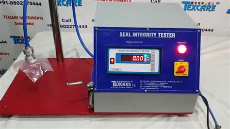 Semi-Automatic Seal Tester solution|seal integrity tester.